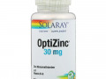 Solaray, OptiZinc, 30 мг, 60 растительных капсул