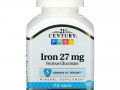 21st Century, железо, 27 мг, 110 таблеток