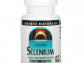 Source Naturals, селен из L-селенометионина, 200 мкг, 120 таблеток