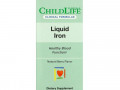 Childlife Clinicals, жидкое железо, с натуральным ягодным вкусом, 118 мл (4 жидк. унции)