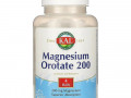 KAL, оротат магния 200, 200 мг, 120 вегетарианских капсул