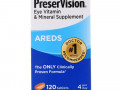 Bausch & Lomb, PreserVision, AREDS, 120 Tablets