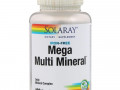 Solaray, Mega Multi Mineral, Без железа в составе, 100 капсул