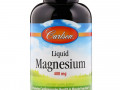 Carlson Labs, жидкий магний, 400 мг, 250 капсул