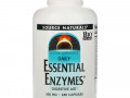 Source Naturals, Daily Essential Enzymes, добавка с незаменимыми ферментами для ежедневного использования, 500 мг, 240 капсул