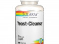 Solaray, Yeast-Cleanse, 180 растительных капсул