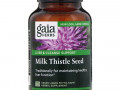Gaia Herbs, Семена расторопши, 120 жидких растительных капсул Phyto-Caps