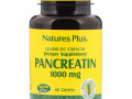 Nature's Plus, Панкреатин, 1000 мг, 60 таблеток