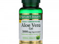 Nature's Bounty, Aloe Vera Gel, 5,000 mg Equivalent, 100 Rapid Release Softgels