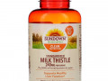 Sundown Naturals, Стандартизированная расторопша, 240 мг, 250 капсул