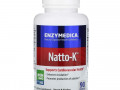 Enzymedica, Natto-K, для сердечно-сосудистой системы, 90 капсул