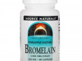 Source Naturals, Bromelain, 500 mg, 60 Capsules