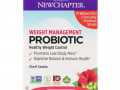 New Chapter, Weight Management Probiotic, 10 Billion CFU, 60 Vegan Capsules