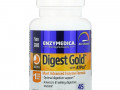 Enzymedica, Digest Gold с ATPro, добавка с пищеварительными ферментами, 45 капсул