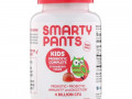 SmartyPants, комплекс пробиотиков для детей, клубничный крем, 4 млрд КОЕ, 60 жевательных таблеток