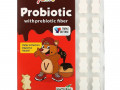 YumV's, Пробиотик с пребиотической клетчаткой, со вкусом белого шоколада, 40 мишек