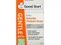 Gerber, Good Start, Gentle, детские ежедневные пробиотические капли, для младенцев с рождения, 10 мл (0,34 жидк. унции)