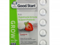 Gerber, Good Start, Grow, пробиотики для поддержки иммунной системы и пищеварения для детей старше 3 лет, со вкусом клубники, 30 жевательных таблеток