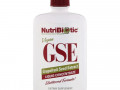 NutriBiotic, веганский экстракт семян грейпфрута GSE, жидкий концентрат, 118 мл (4 жидк. унции)
