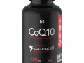 Sports Research, коэнзим Q10 с экстрактом BioPerine и кокосовым маслом, 100 мг, 120 вегетарианских капсул