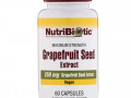NutriBiotic, экстракт семян грейпфрута, 250 мг, 60 капсул