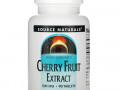 Source Naturals, экстракт плодов вишни, 500 мг, 90 таблеток