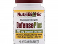 NutriBiotic, DefensePlus, максимальная сила, 45 веганских таблеток