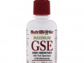 NutriBiotic, Maximum GSE, жидкий концентрат, 29,5 мл (1 жидкая унция)