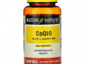 Mason Natural, Коэнзим Q10 с L-карнитином, 50 мягких таблеток