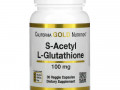 California Gold Nutrition, S-Acetyl L-Glutathione, , 100 mg, 30 Veggie Capsules