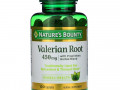 Nature's Bounty, Корень валерианы с патентованной травяной смесью, 450 мг, 100 капсул