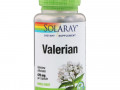Solaray, валериана, 470 мг, 100 вегетарианских капсул