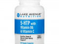 Lake Avenue Nutrition, 5-гидрокситриптофан с витаминами B6 и C, 60 вегетарианских капсул