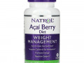 Natrol, Acai Berry Diet, для коррекции веса, 60 вегетарианских капсул