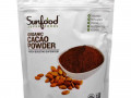 Sunfood, Органический какао-порошок, 227 г (8 унций)