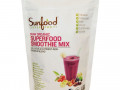 Sunfood, Сырая органическая смесь суперпродуктов для смузи, 227 г (8 унций)