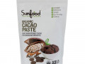 Sunfood, Органическая какао-паста, 454 г (1 фунт)