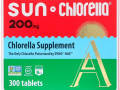 Sun Chlorella, A, 200 мг, 300 таблеток