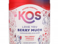 KOS, Love You Berry Much, энергетическая смесь красных соков, фруктовый лед из ягод годжи, 391,6 г (13,81 унции)