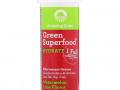 Amazing Grass, Green Superfood, шипучий напиток из зелени для поддержания водного баланса, со вкусом арбуза и лайма, 10 таблеток