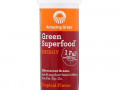 Amazing Grass, Green Superfood, шипучий напиток из зелени для пополнения запаса энергии, со вкусом тропических фруктов, 10 таблеток
