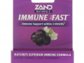 Zand, Immune Fast, сладкая бузина, 15 жевательных таблеток