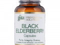 Gaia Herbs Professional Solutions, Бузина черная, 60 капсул, заполненных порошком