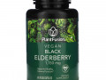 PlantFusion, Vegan Black Elderberry, 1,150 mg, 60 Vegan Capsules