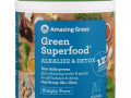 Amazing Grass, Green Superfood, добавка для снижения кислотности и выведения токсинов, 240 г (8,5 унции)