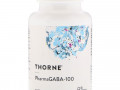 Thorne Research, PharmaGABA-100, 60 капсул