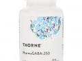 Thorne Research, PharmaGABA-250, 60 капсул