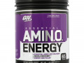 Optimum Nutrition, Essential Amin.O. Energy, виноград «Конкорд», 585 г (1,29 фунта)