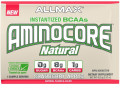 ALLMAX Nutrition, AMINOCORE Natural, Instantized BCAAs, Cranberry Apple, 10.5 g (0.37 oz)
