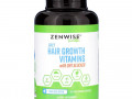 Zenwise Health, Ежедневные витамины для роста волос с блокатором ДГТ, 120 вегетарианских капсул